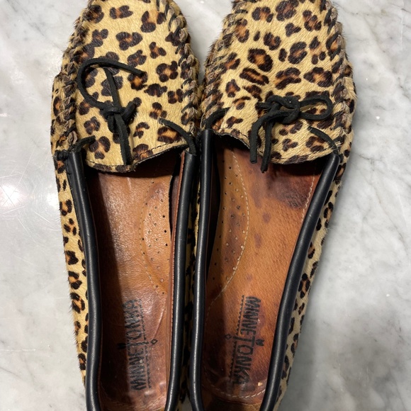 Minnie Tonka Cheetah Print Moccasins - Picture 4 of 5